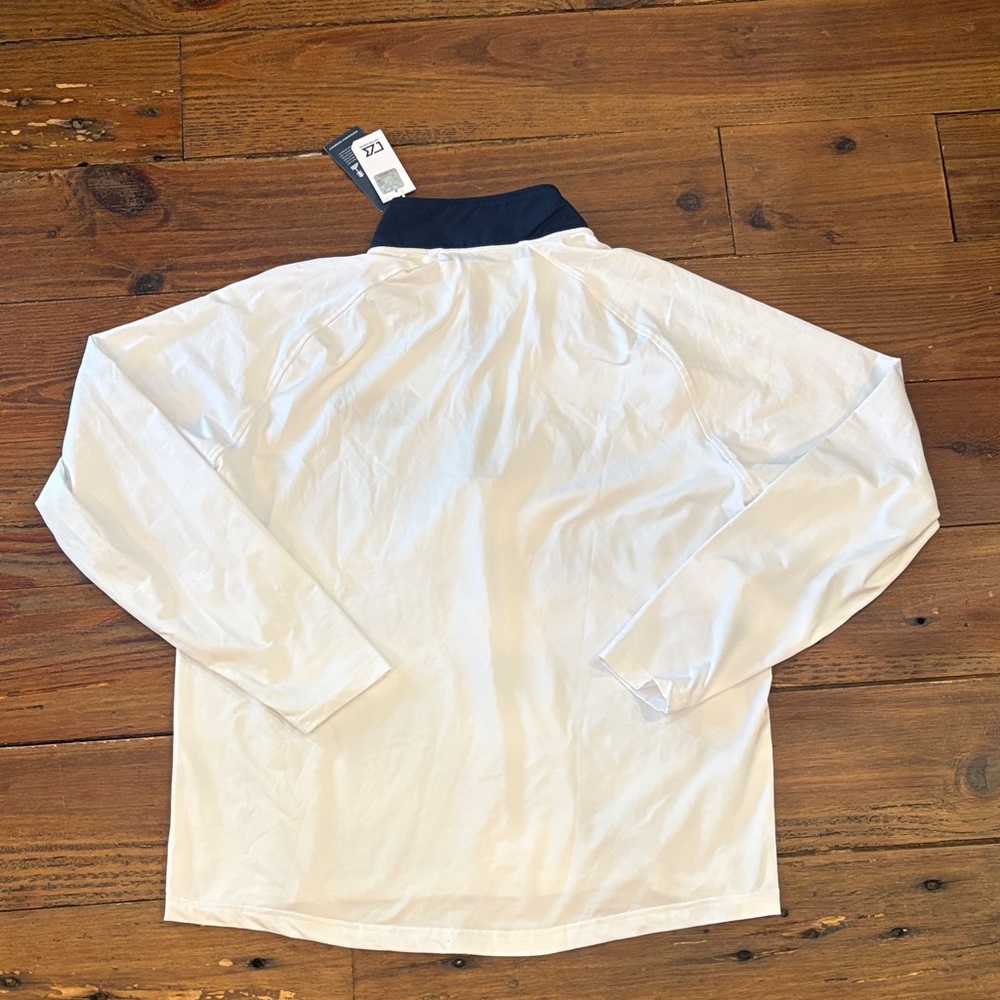 Cutter & Buck Steelers Navy and White Half-Zip Pullover - Picture 6 of 6